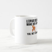 Leopard Gecko Geschenke| Geckodad Leopard Gecko Lo Kaffeetasse (Vorderseite Links)