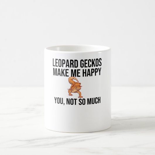 Leopard Gecko Geschenke| Geckodad Leopard Gecko Lo Kaffeetasse (Mittel)