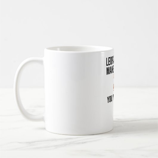 Leopard Gecko Geschenke| Geckodad Leopard Gecko Lo Kaffeetasse (Links)