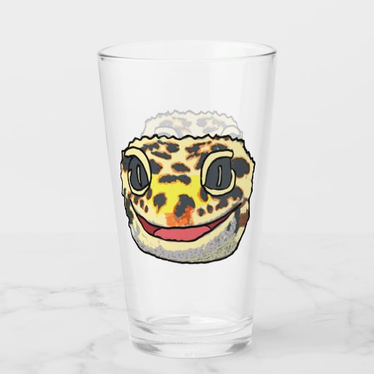 Leopard Gecko Glas (Rückseite)
