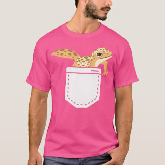 Leopard Gecko in einer Tasche Niedlicher Sonnenleo T-Shirt