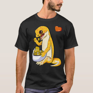 Leopard Gecko isst Ramen T-Shirt