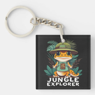 Leopard Gecko Jungle Explorer: Enthüllt die Wildni Schlüsselanhänger