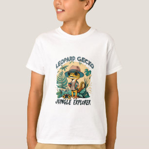 Leopard Gecko Jungle Explorer: Wildes Abenteuer T-Shirt