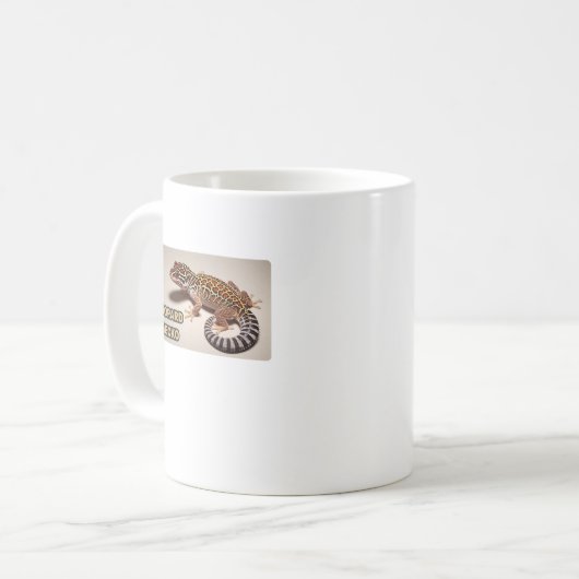 Leopard Gecko Kaffeetasse (Vorderseite Links)