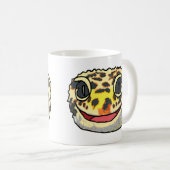 Leopard Gecko Kaffeetasse (VorderseiteRechts)