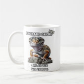 Leopard Gecko Life alle ohne Stress Kaffeetasse (Links)