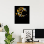 Leopard Gecko Lizard Reptile Poster (Heimbüro)