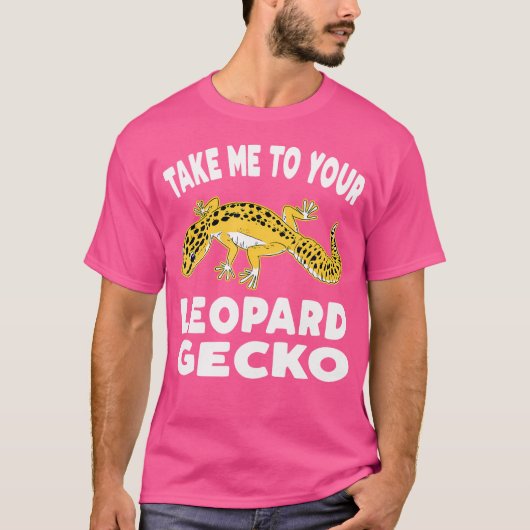 Leopard Gecko Lizard T-Shirt (Vorderseite)