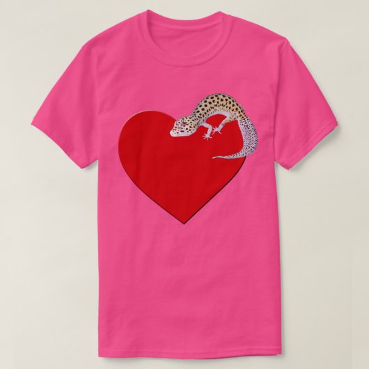 Leopard Gecko Lover Leopard Gecko Liebe Niedlich G T-Shirt (Design vorne)