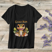 Leopard Gecko Mama Reptile Liebhaber T-Shirt