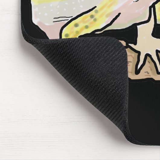 Leopard Gecko Mousepad (Ecke)