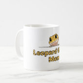 Leopard-Gecko-Mutter Kaffeetasse (Vorderseite Links)