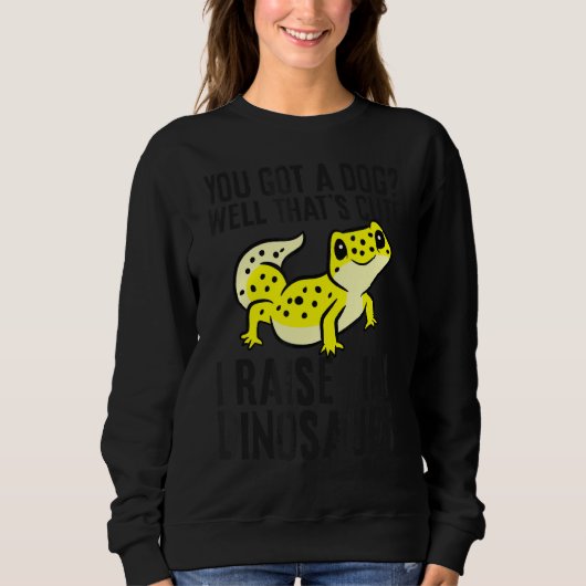 Leopard Gecko Owner Leopard Gecko Pet Leopard Geck Sweatshirt (Vorderseite)
