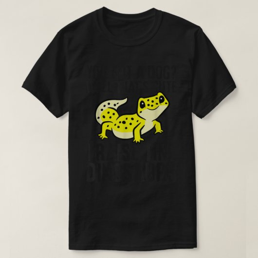 Leopard Gecko Owner Leopard Gecko Pet Leopard Geck T-Shirt (Design vorne)