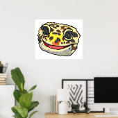Leopard Gecko Poster (Heimbüro)
