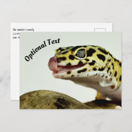 Leopard Gecko Postkarte