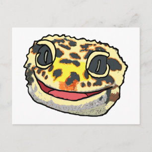 Leopard Gecko Postkarte