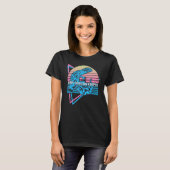 Leopard Gecko Retro Tiny Dragon Keeper T-Shirt (Vorne ganz)