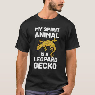 Leopard Gecko Spirit Animal Vintag Kawaii Lizard T-Shirt