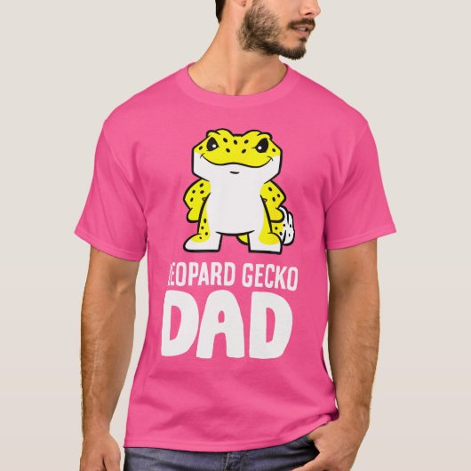 Leopard Gecko Vater T-Shirt (Vorderseite)