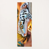 Leopard Gecko Wüstendesign Yogamatte (Rückseite)