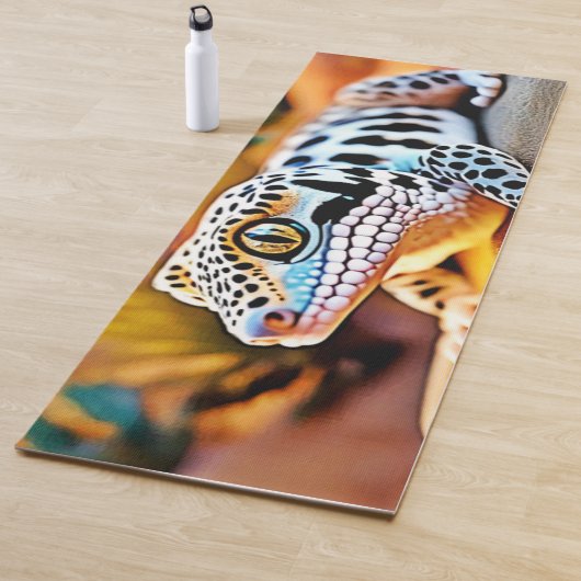 Leopard Gecko Wüstendesign Yogamatte (Beispiel)
