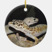 Leopard Geckoentwurf für alle! Keramik Ornament (Hinten)