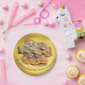 Leopard Geckoentwurf für alle! Pappteller (Party)