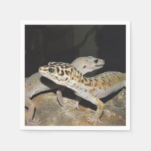 Leopard Geckoentwurf für alle! Serviette