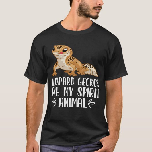 Leopard Geckos ist mein Geiststier T-Shirt (Vorderseite)