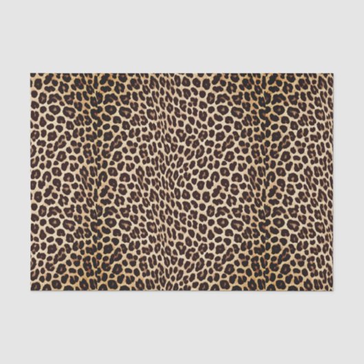 leopard gedruckt seidenpapier (Vorderseite)