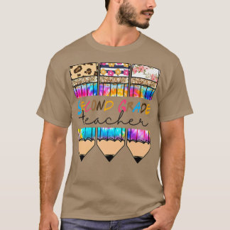 Leopard-Gefärbte Krawatte der zweiten Klasse - Sti T-Shirt