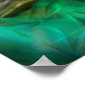 Leopard - Geist der Ermächtigung Kunst Poster/Prin Poster (Ecke)