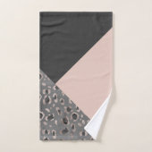 Leopard Geometric Glam #1 Badhandtuch Set (Handtuch)