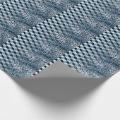 Leopard Geometric, Tierhautdesign. Geschenkpapier (Ecke)