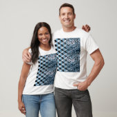 Leopard Geometric, Tierhautdesign. T-Shirt (Unisex)