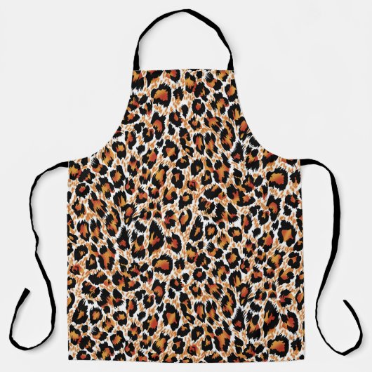 Leopard Geometrisch: Gemusterte Illustration Schürze (Vorderseite)