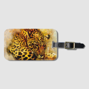 Leopard Gepäckanhänger