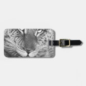 Leopard-Gepäckanhänger Gepäckanhänger (Vorderseite horizontal)