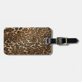 Leopard-Gepäckanhänger Gepäckanhänger (Vorderseite horizontal)