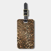 Leopard-Gepäckanhänger Gepäckanhänger (Vorderseite vertikal)