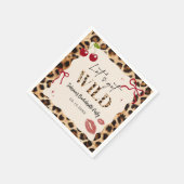 Leopard Gepard Junggesellinnen-Wochenendparty Serv Serviette (Ecke)
