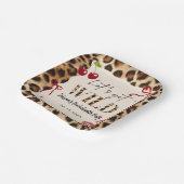 Leopard Gepard Junggesellinnenabschied Papierplatt Pappteller (Gewinkelt)