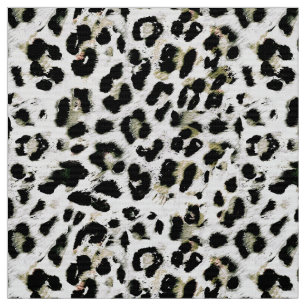 Leopard - gepunktete Druckpunkte für Tiere drucken Stoff