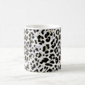 Leopard - gepunkteter Tierdruck drucken Kaffeetasse (Mittel)