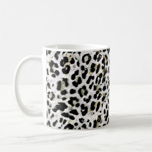 Leopard - gepunkteter Tierdruck drucken Kaffeetasse