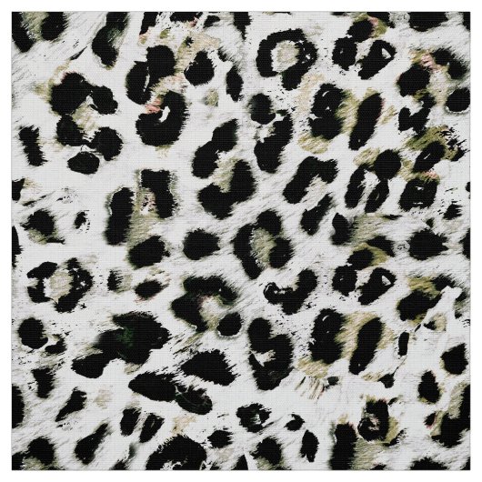 Leopard - gepunkteter Tierdruck Stoff (Muster)