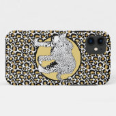 Leopard-Gesamtdesign Case-Mate iPhone Hülle (Rückseite (Horizontal))