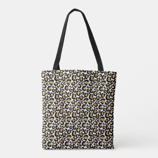 Leopard-Gesamtdesign Tasche (Rückseite)